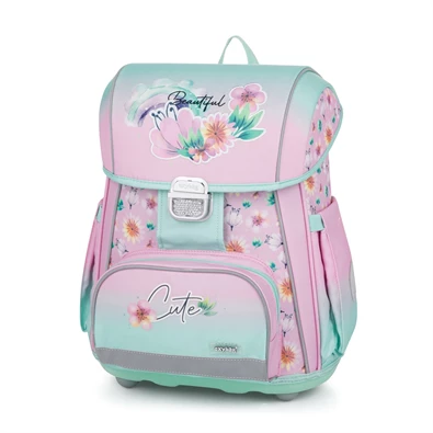 Oxybag Premium Cool Flowers iskolatáska