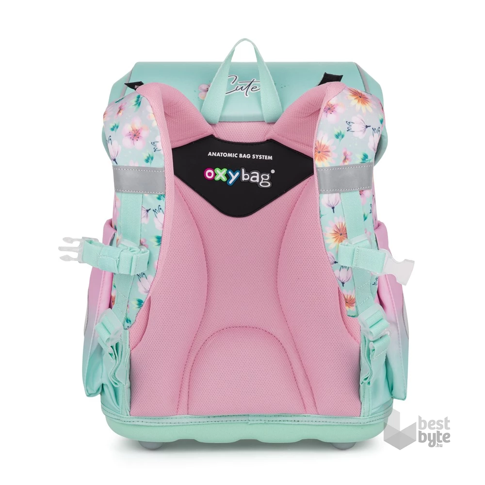 Oxybag Premium Cool Flowers iskolatáska