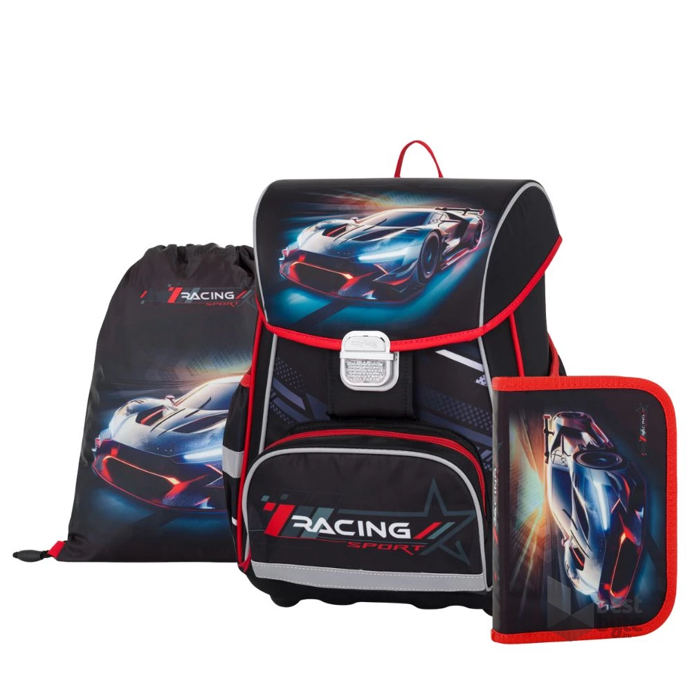 Oxybag Premium One Car 3 részes iskolatáska