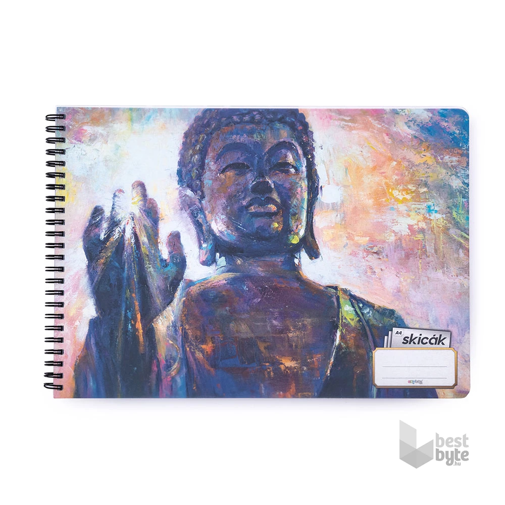 Oxybag Sketch Buddha 190 g A4 40 lapos rajz- és vázlattömb