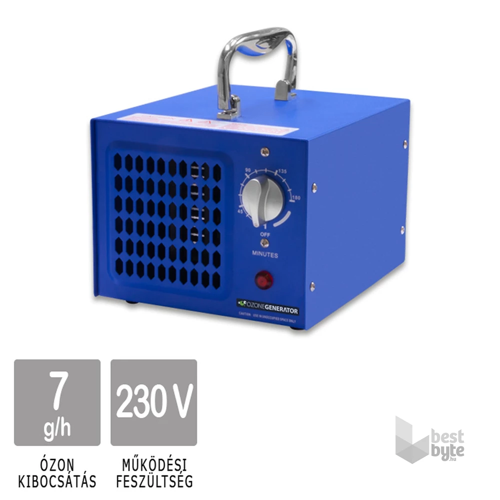 Ozonegenerator Blue 7000 kék lég- és klímatisztító ózongenerátor