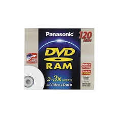 PANASONIC DVD-RAM 4,7GB 3x egyoldalas kemény bevonattal