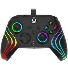 PDP 049-024 Afterglow Wave Xbox Series X|S/Xbox One/PC 3,5 mm audio Lighting vezetékes kontroller (Újracsomagolt) PDP 049-024 Afterglow Wave Xbox Series X|S/Xbox One/PC 3,5 mm audio Lighting vezetékes kontroller (Újracsomagolt)