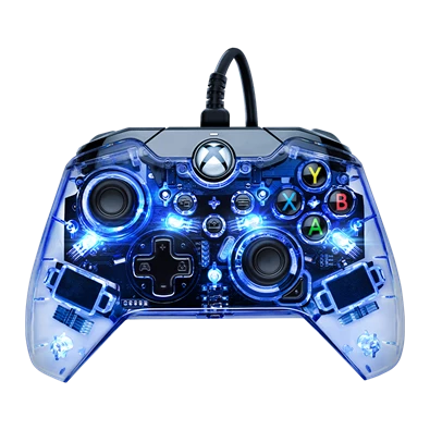 PDP 049-005-EU Afterglow Prismatic Xbox Series X/Xbox One vezetékes átlátszó kontroller