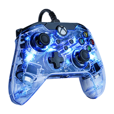 PDP 049-005-EU Afterglow Prismatic Xbox Series X/Xbox One vezetékes átlátszó kontroller