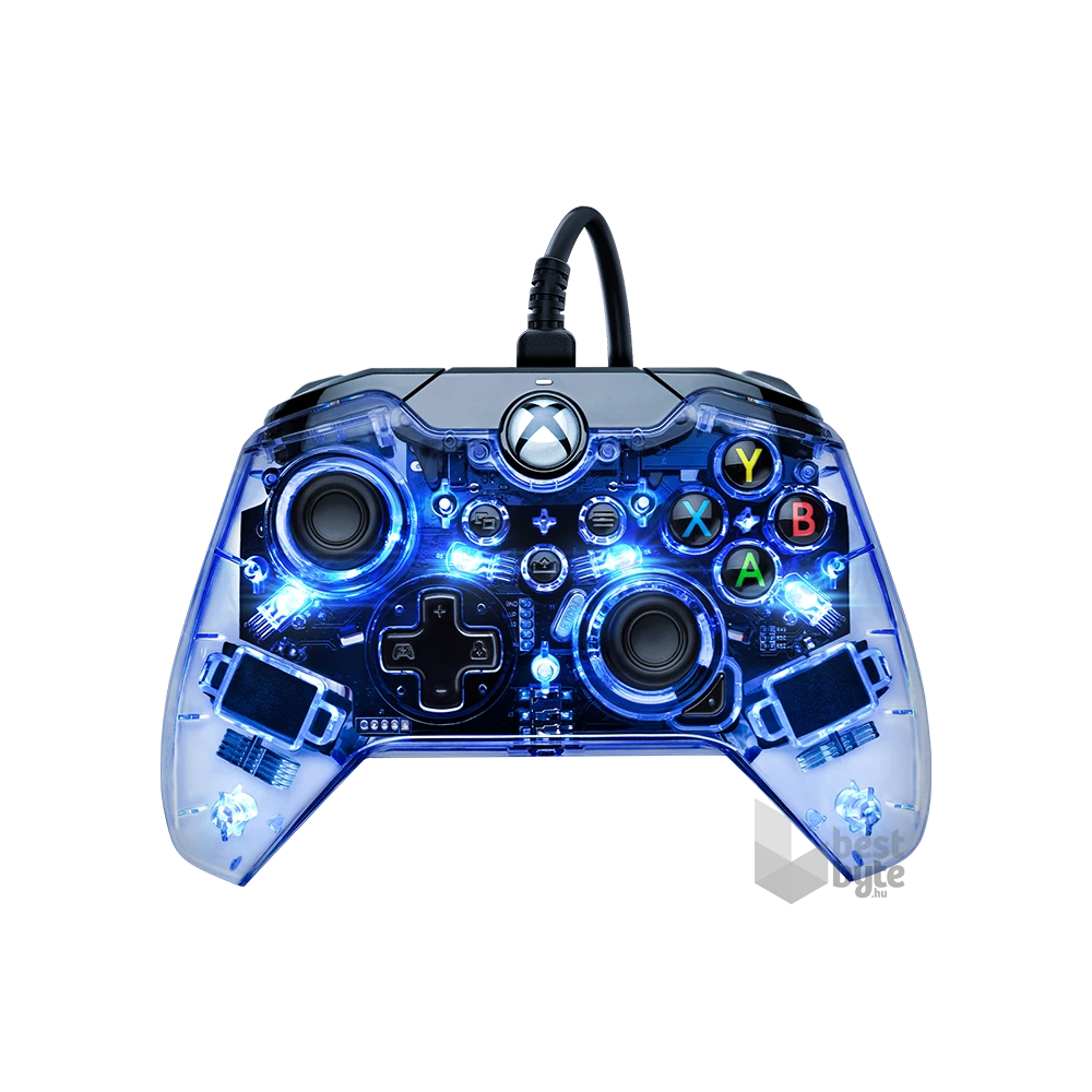 PDP 049-005-EU Afterglow Prismatic Xbox Series X/Xbox One vezetékes átlátszó kontroller