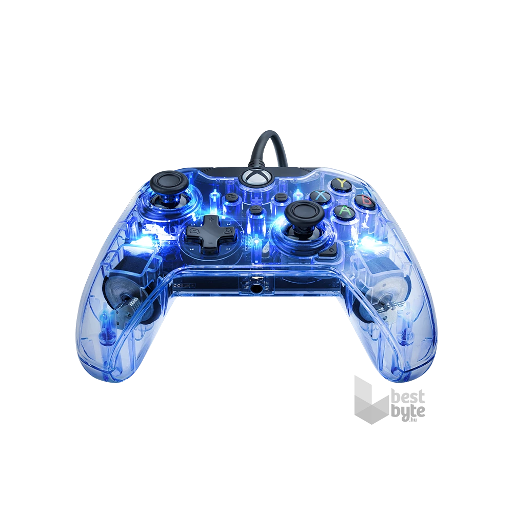 PDP 049-005-EU Afterglow Prismatic Xbox Series X/Xbox One vezetékes átlátszó kontroller