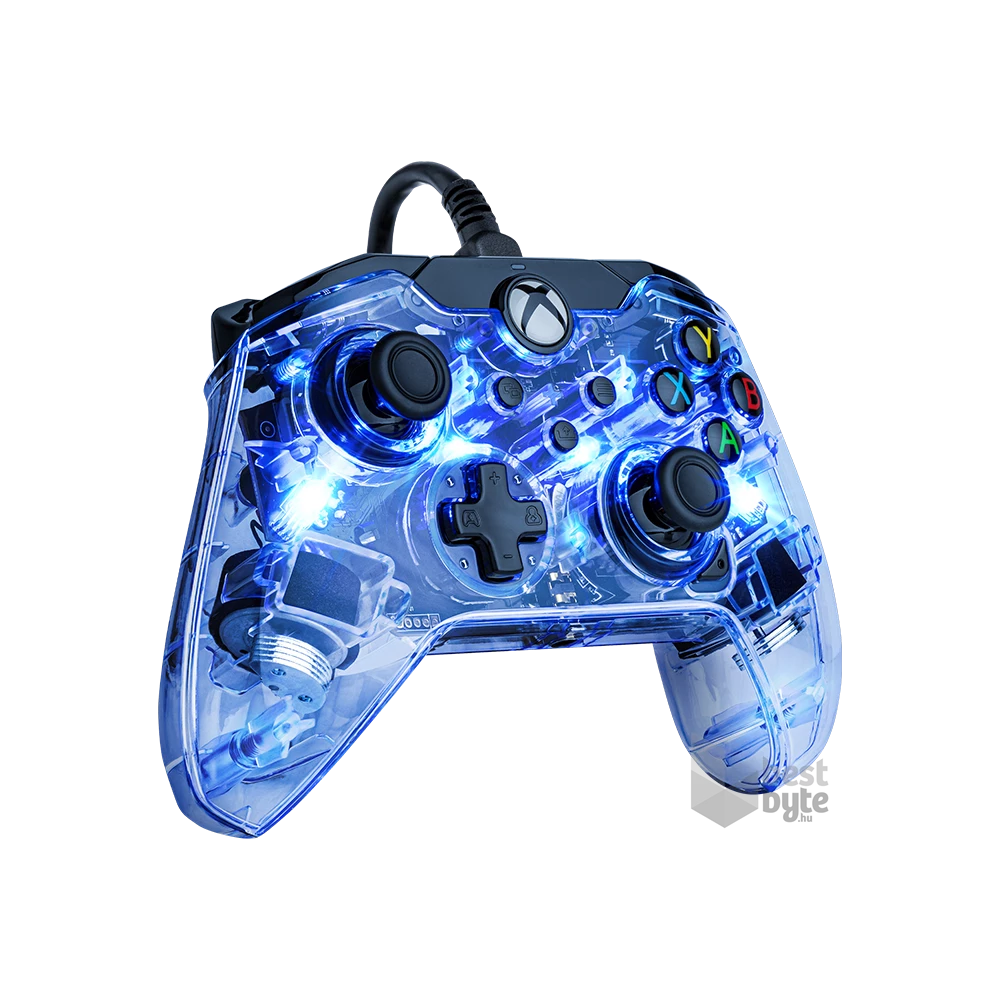 PDP 049-005-EU Afterglow Prismatic Xbox Series X/Xbox One vezetékes átlátszó kontroller