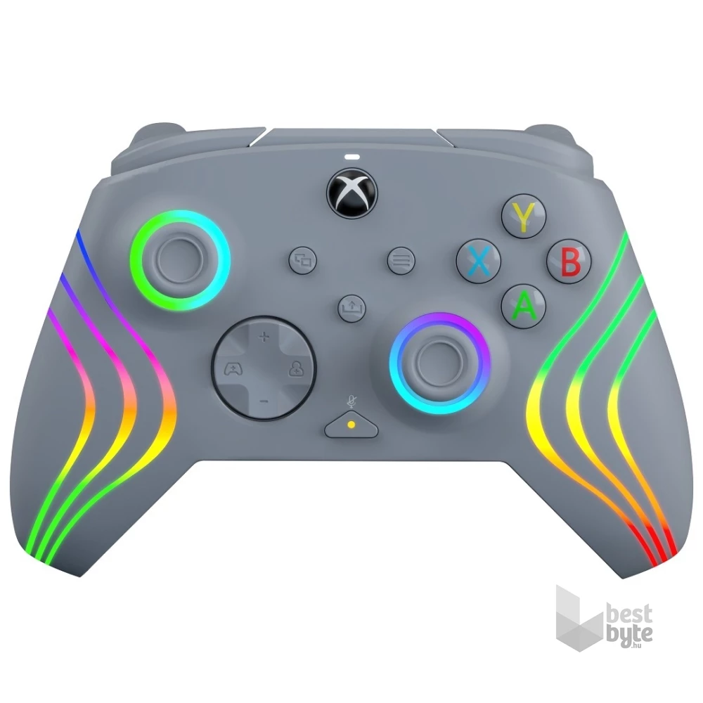 PDP 049-024-GE Afterglow WAVE Xbox Series X|S/ Xbox One/PC vezetékes szürke kontroller