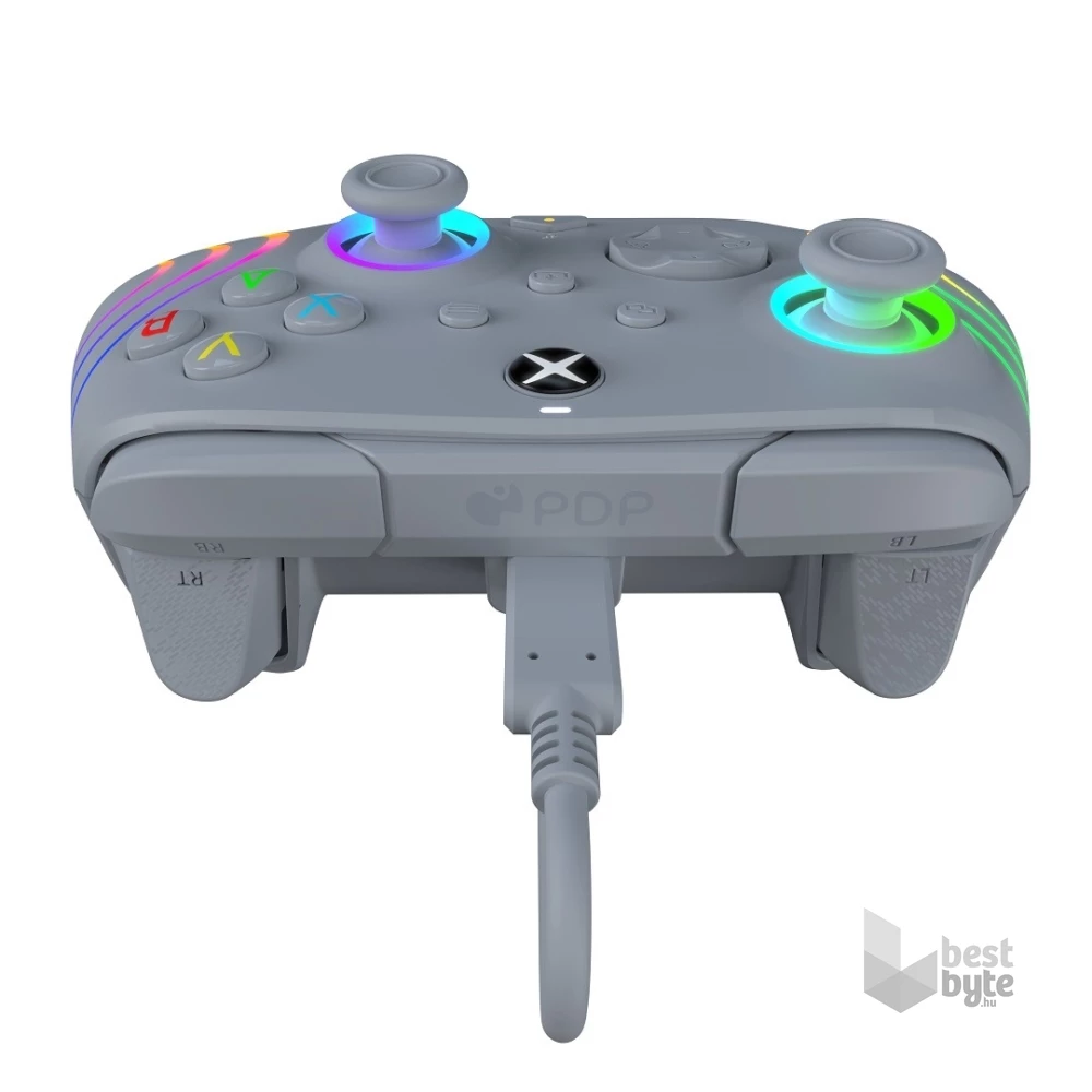 PDP 049-024-GE Afterglow WAVE Xbox Series X|S/ Xbox One/PC vezetékes szürke kontroller