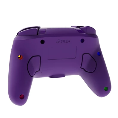 PDP 500-238-PR Afterglow Wave Nintendo Switch RGB LED Lighting lila vezeték nélküli kontroller