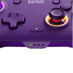 PDP 500-238-PR Afterglow Wave Nintendo Switch RGB LED Lighting lila vezeték nélküli kontroller
