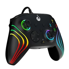 PDP 049-024 Afterglow Wave Xbox Series X|S/Xbox One/PC 3,5 mm audio Lighting vezetékes kontroller