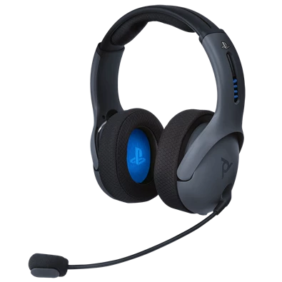 PDP 051-049-EU-BK LVL50 PS4/PS5/PC vezeték nélküli szürke headset