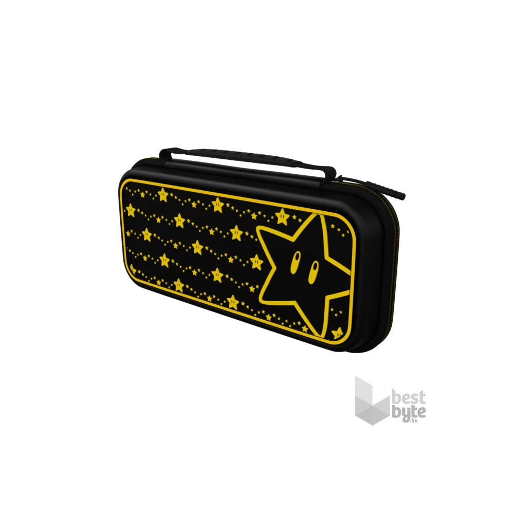 PDP 500-224-STGD Plus Glow Nintendo Switch/Lite/OLED Super Star Glow in the Dark utazótok