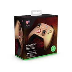PDP 049-023-NBR Rematch Advanced Xbox Series X|S/Xbox One/PC vezetékes Nubia Bronze kontroller