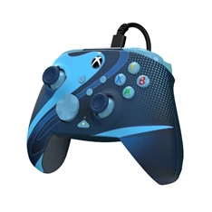 PDP 049-023-BLTD Rematch Glow Adevanced Xbox Series X|S/Xbox One/PC vezetékes Blue Tide Glow in the Dark kontroller