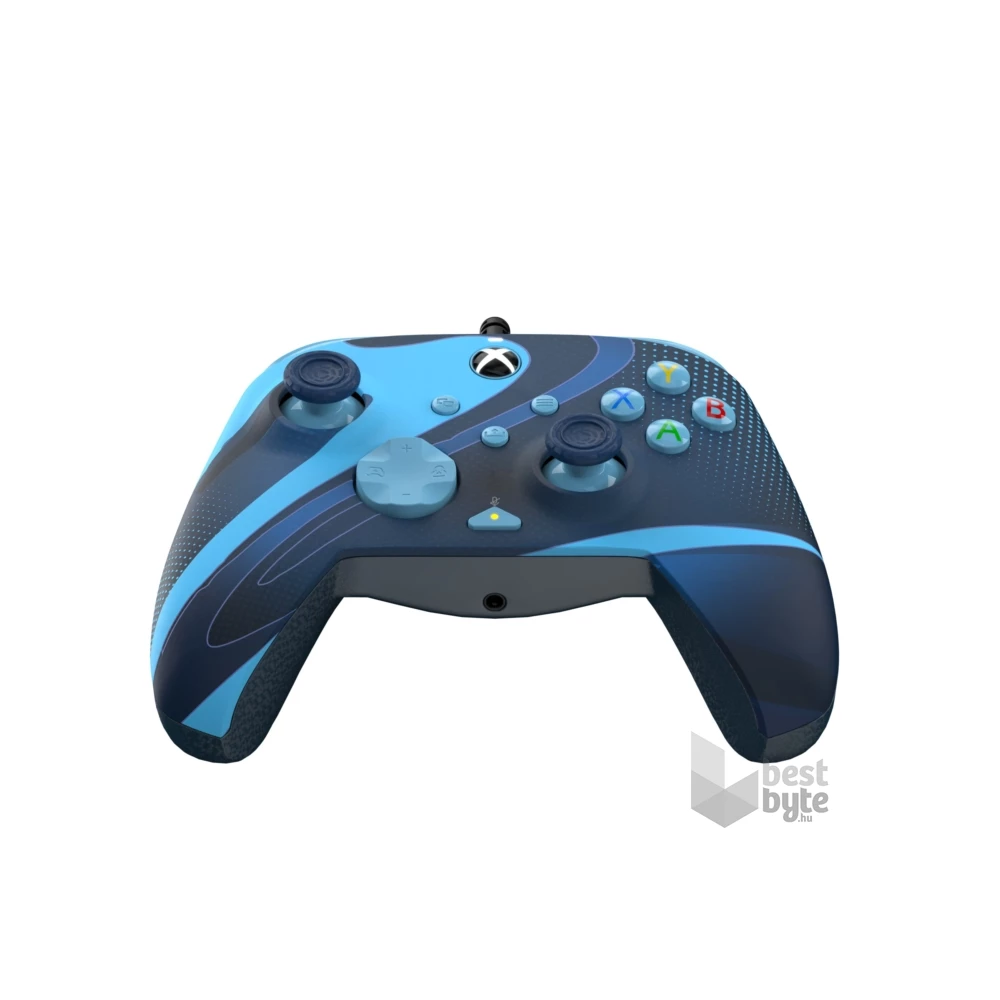 PDP 049-023-BLTD Rematch Glow Adevanced Xbox Series X|S/Xbox One/PC vezetékes Blue Tide Glow in the Dark kontroller