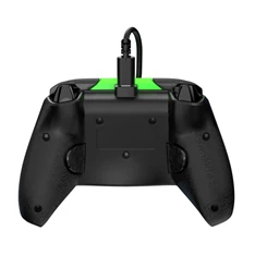 PDP 049-023-JGR Rematch Glow Adevanced Xbox Series X|S/Xbox One/PC vezetékes Jolt Green Glow in the Dark kontroller