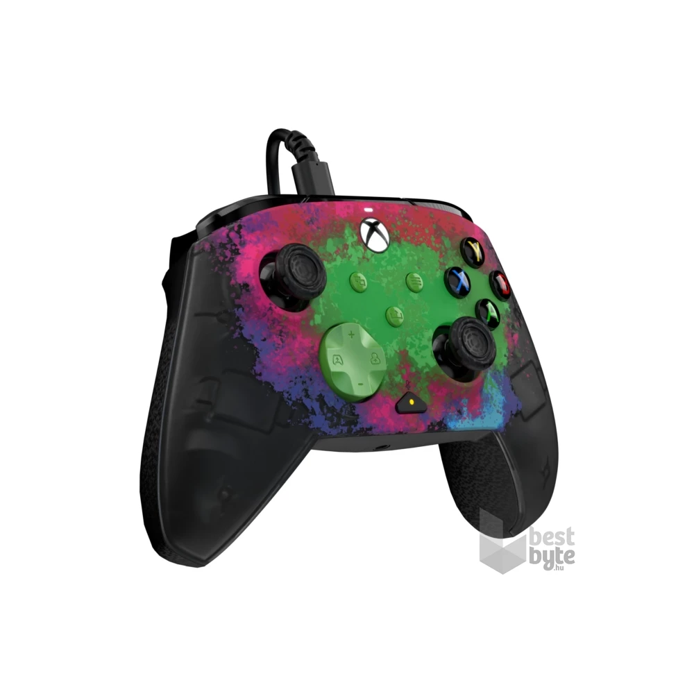 PDP 049-023-SPDT Rematch Glow Adevanced Xbox Series X|S/Xbox One/PC vezetékes Space Dust Glow in the Dark kontroller