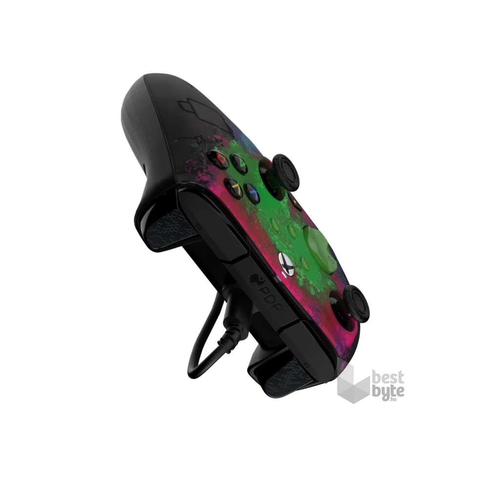 PDP 049-023-SPDT Rematch Glow Adevanced Xbox Series X|S/Xbox One/PC vezetékes Space Dust Glow in the Dark kontroller
