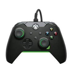 PDP 049-012-GG Xbox Series X|S/Xbox One/PC vezetékes neon fekete kontroller