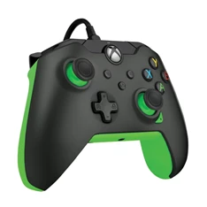 PDP 049-012-GG Xbox Series X|S/Xbox One/PC vezetékes neon fekete kontroller
