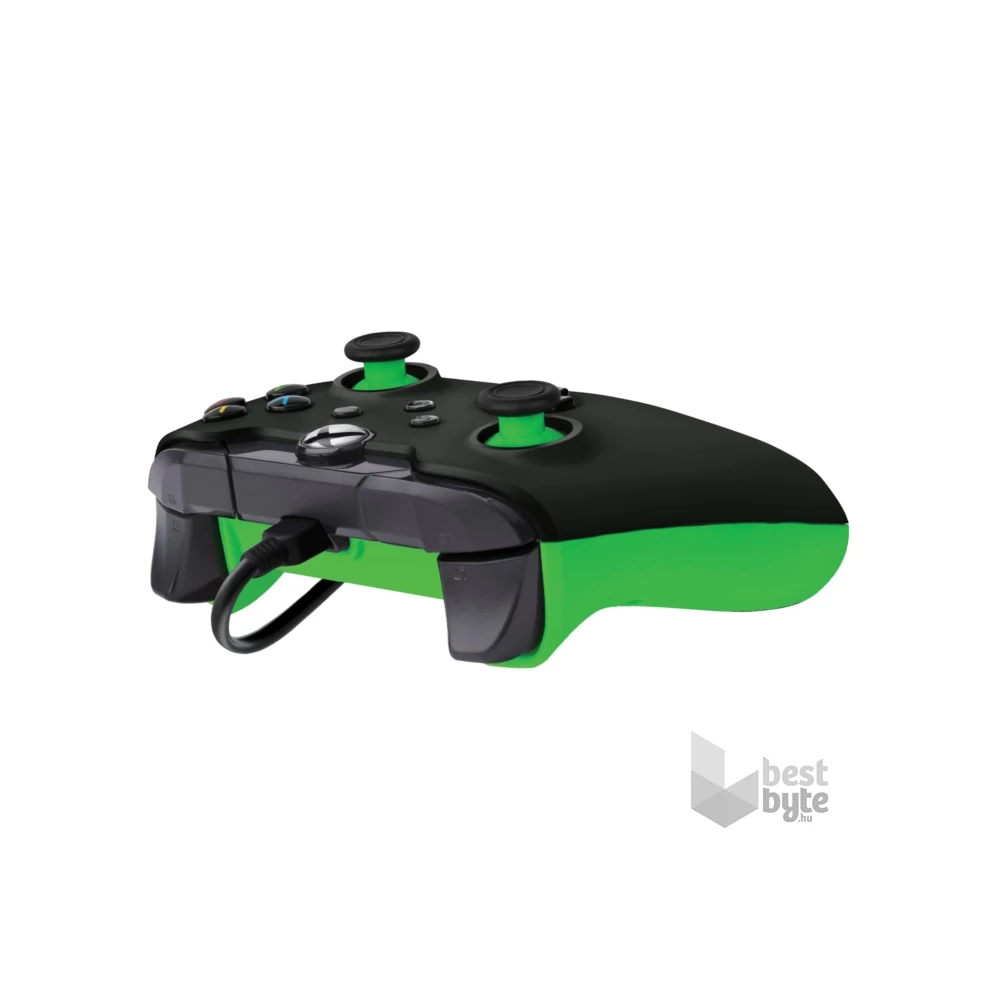PDP 049-012-GG Xbox Series X|S/Xbox One/PC vezetékes neon fekete kontroller