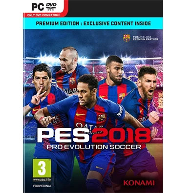 PES 2018 Premium Edition PC játékszoftver