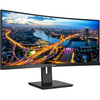 Philips 34" 345B1C UWQHD VA HDMI/DP/USB-C/USB/LAN ívelt monitor