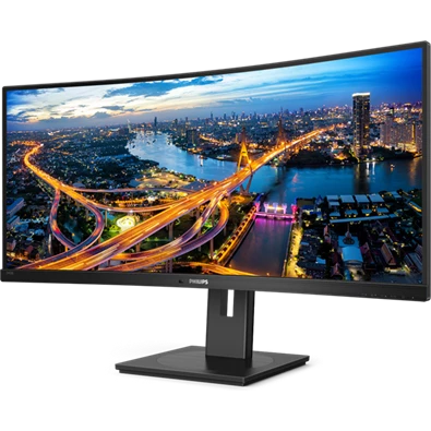 Philips 34" 345B1C UWQHD VA HDMI/DP/USB-C/USB/LAN ívelt monitor