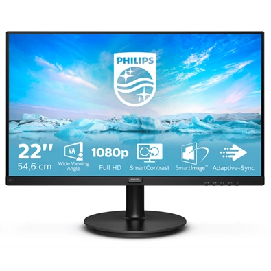 Philips 21,5" 221V8 FHD VA VGA/HDMI monitor