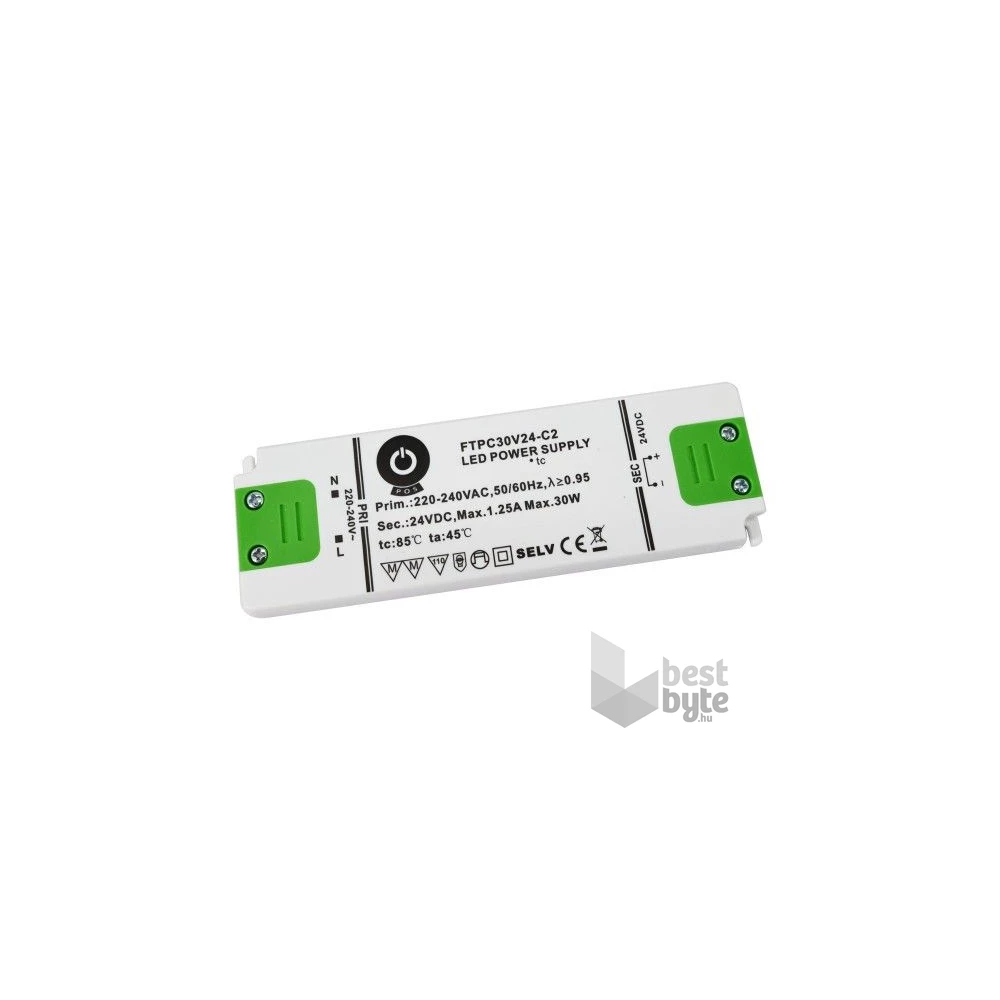 POS POWER FTPC30V24-C2 24V/1.25A 30W IP20 LED tápegység