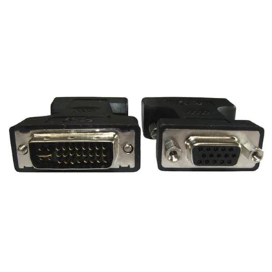 Gembird DVI-A -> VGA M/F adapter fekete