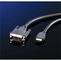 Gembird CC-HDMI-DVI-6 1,8m HDMI/DVI-D fekete átalakító