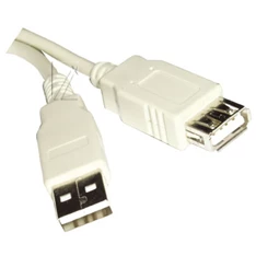 PRC USB2A/A-2M PM USB 2.0 A- USB 2.0 A 2m hosszabbító kábel