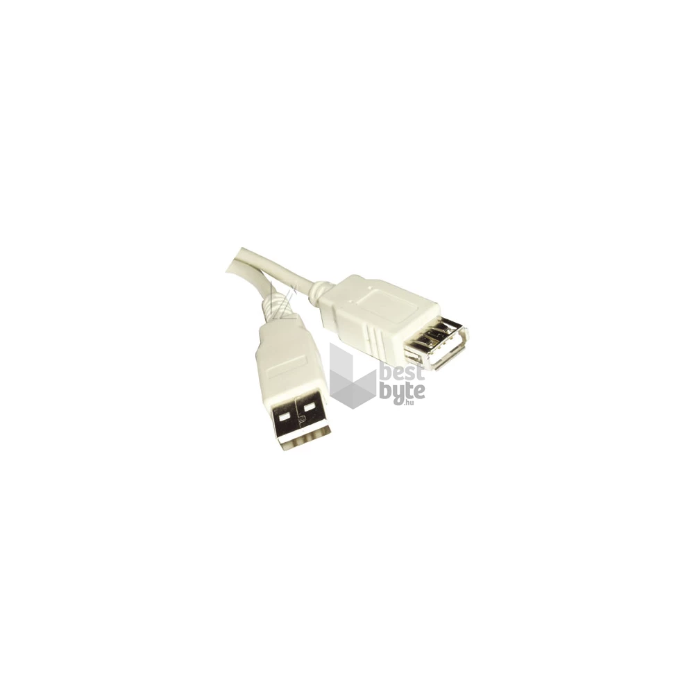 PRC USB2A/A-2M PM USB 2.0 A- USB 2.0 A 2m hosszabbító kábel