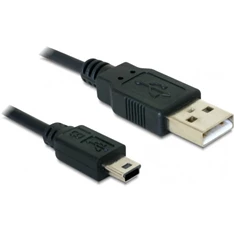 PRC USB 2.0 A - mini USB 2.0 B 5-pin 1,8m kábel