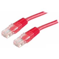 PRC UTP CAT5E 1m piros patch kábel