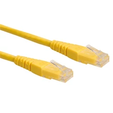 PRC UTP CAT5E 1m sárga patch kábel