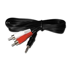 PRC 3,5mm Jack - 2x RCA 1,5m audio kábel