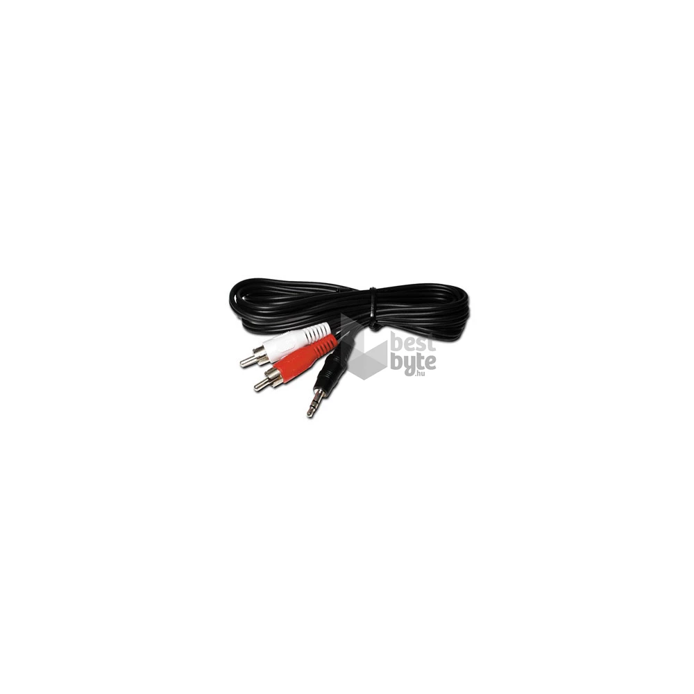 PRC 3,5mm Jack - 2x RCA 1,5m audio kábel