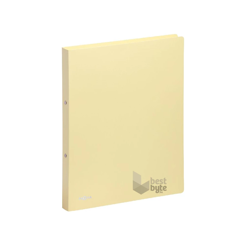 Pagna Pastell eco PP A4 16mm 2 gyűrűs pasztell sárga gyűrűs mappa