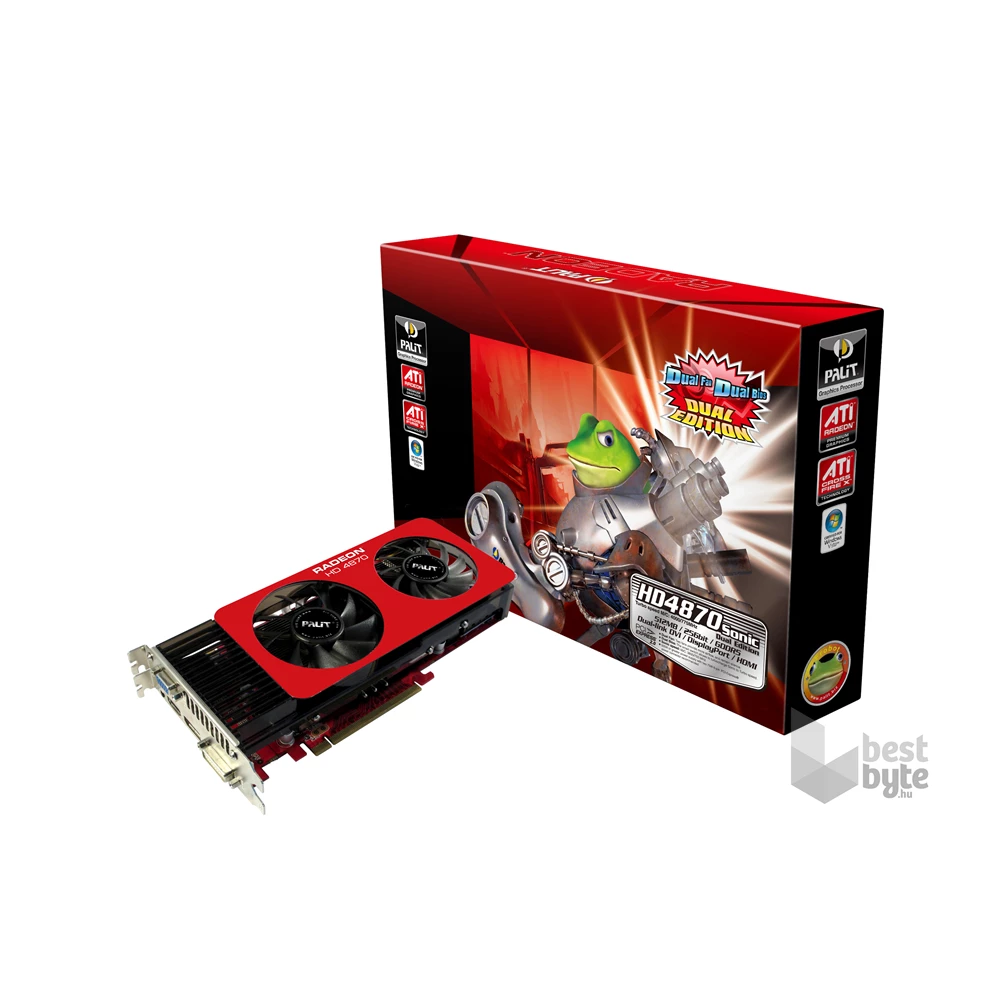 Palit ATI HD4870 Sonic D.Edit. 512/256 D5 DVI*2