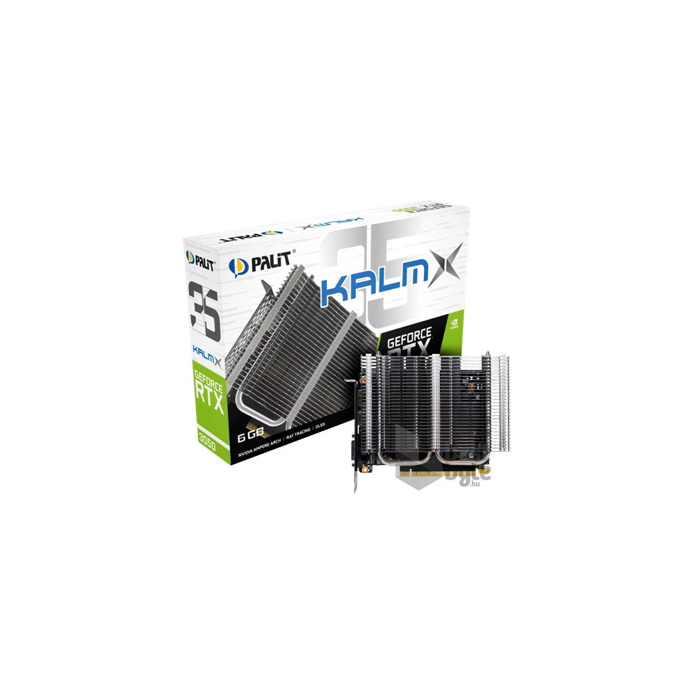 Palit GeForce RTX 3050 KalmX nVidia 6GB GDDR6 96bit PCIe videókártya