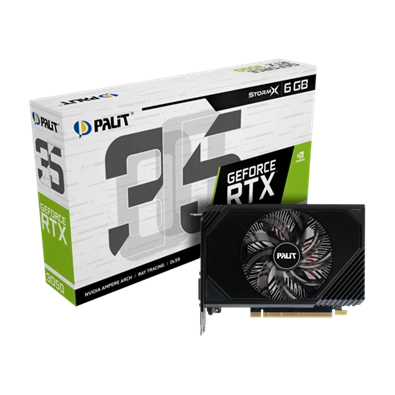 Palit GeForce RTX 3050 StormX nVidia 6GB GDDR6 96bit PCIe videókártya