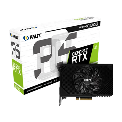 Palit GeForce RTX 3050 StormX nVidia 8GB GDDR6 128bit PCIe videókártya