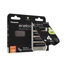 Panasonic Eneloop BK-3HCDEC4BE AA 2500mAh ceruza akku 4db/csomag
