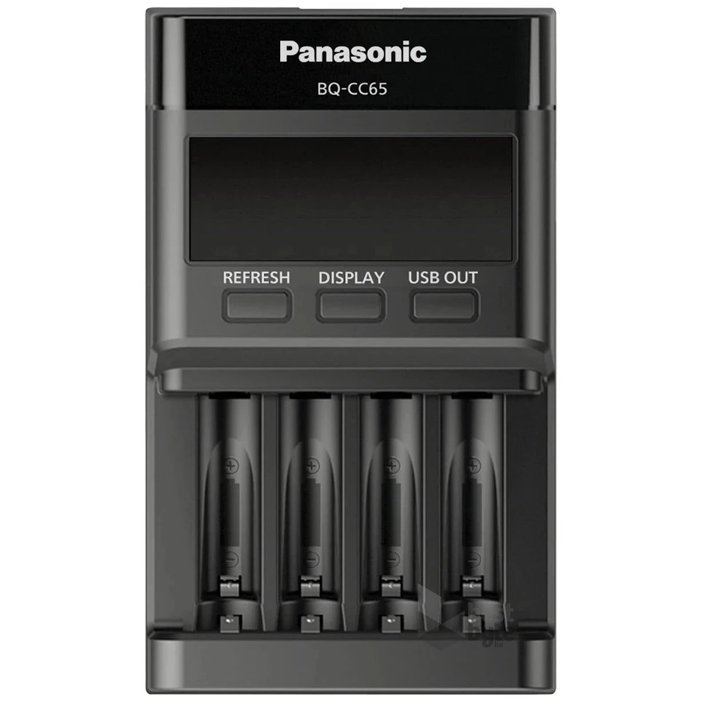 Panasonic Eneloop BQ-CC65E 2/4db AA/AAA gyors akkutöltő