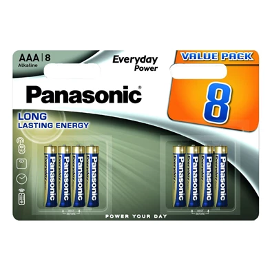 Panasonic Everyday Power alkáli AAA mikro ceruza elem 8db/bliszter